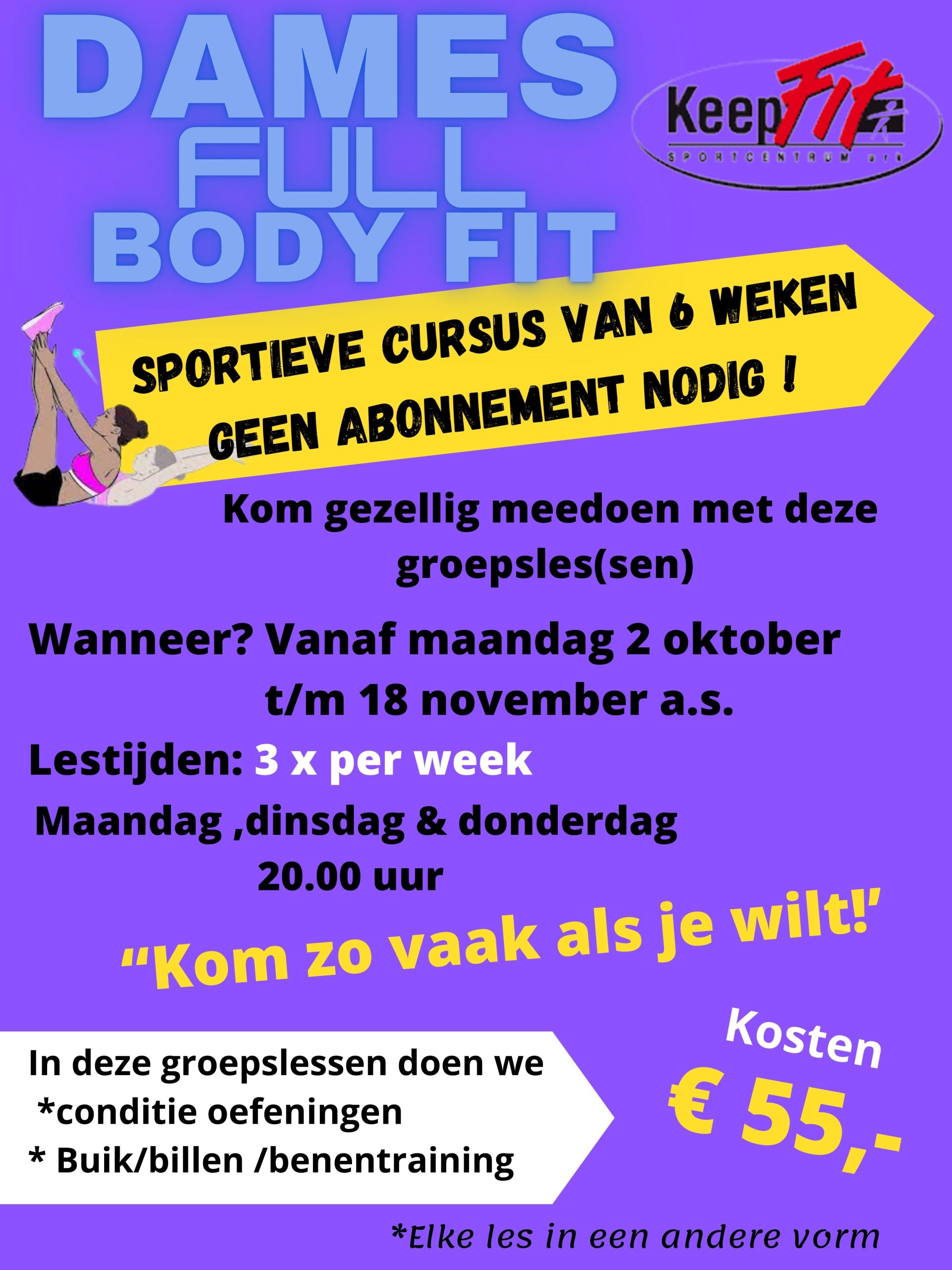 dames Full Body Fit actueel